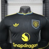 Player Version MUFC 25/26 Third Long Sleeve Authentic Jersey