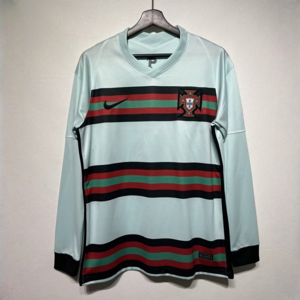 Portugal 2020 Euro Away Retro Long Sleeve Jersey