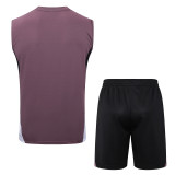 MUFC 25/26 Sleeveless Jersey and Shorts Set D25123