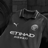 Player Version Manchester City 25/26 Away Long Sleeve Authentic Jersey