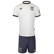 Kids West Ham United 25/26 Away Jersey and Short Kit