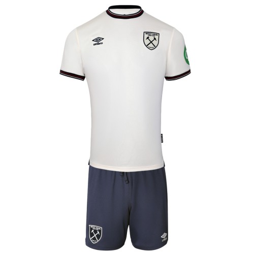 Kids West Ham United 25/26 Away Jersey and Short Kit