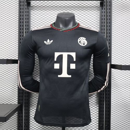 Player Version Bayern Munich 25/26 Third Long Sleeve Authentic Jersey