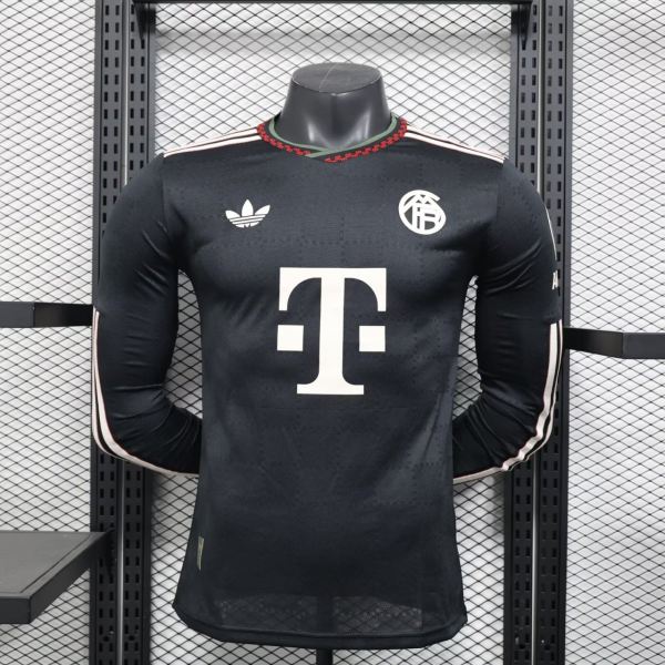 Player Version Bayern Munich 25/26 Third Long Sleeve Authentic Jersey