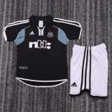 Kids Newcastle United 2000/2001 Away Retro Kit