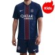 Player Version Kids PSG 25/26 Home Authentic Jersey and Short Kit