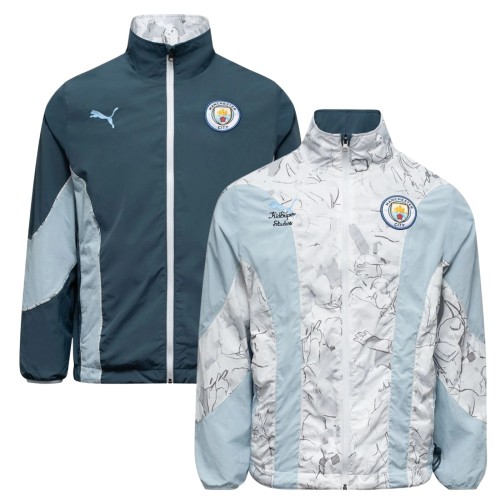 Manchester City 25/26 Team Windbreaker Reversible Jacket