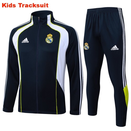 Kids Real Madrid 25/26 Retro Training Jacket and Pants Set E2573