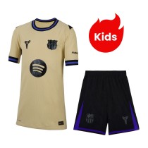 Player Version Kids Barcelona 25/26 Away Authentic Kit