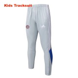 Kids Bayern Munich 25/26 Retro Half-Zip Training Sweatshirt and Pants Set E2582