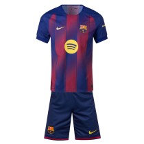 Player Version Kids Barcelona 25/26 Home Authentic Kit