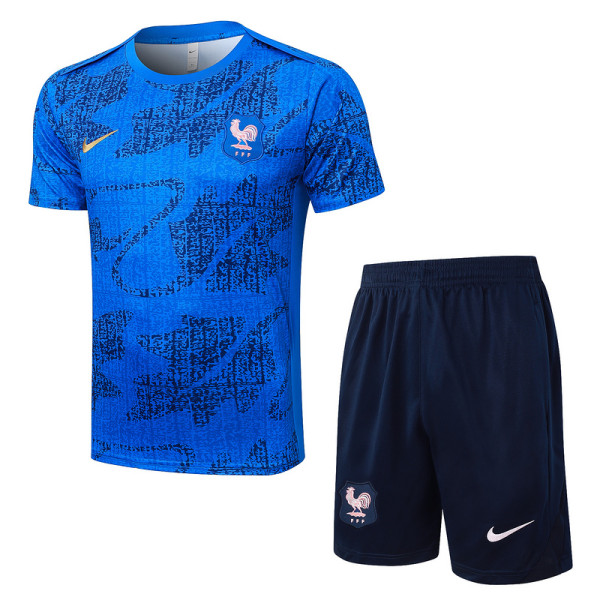 France 25/26 Training Shirt and Shorts Set D25137