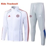 Kids Bayern Munich 25/26 Retro Training Jacket and Pants Set E2585