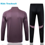 Kids MUFC 25/26 Half-Zip Training Sweatshirt and Pants Set E2589
