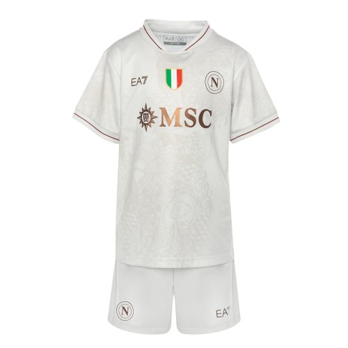 Kids SSC Napoli 25/26 Away Jersey and Short Kit
