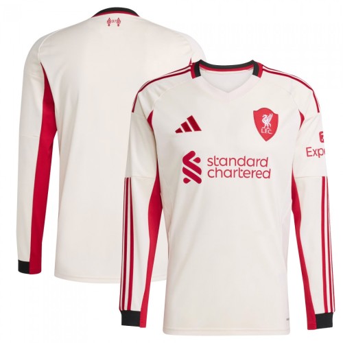 Thai Version Liverpool 25/26 Away Long Sleeve Jersey