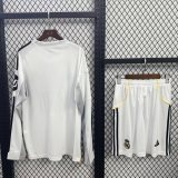 Real Madrid 25/26 Home Long Sleeve Kit