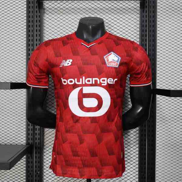 Player Version Lille OSC 25/26 Home Authentic Jersey