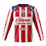Thai Version Chivas 25/26 Home Long Sleeve Jersey