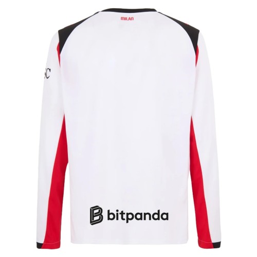 Thai Version AC Milan 25/26 Away Long Sleeve Jersey