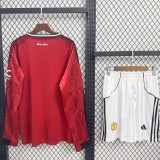 MUFC 25/26 Home Long Sleeve Jersey and Short Kit