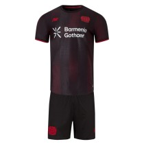 Kids Bayer 04 Leverkusen 25/26 Home Jersey and Short Kit