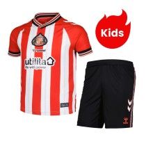Kids Sunderland AFC 25/26 Home Jersey and Short Kit