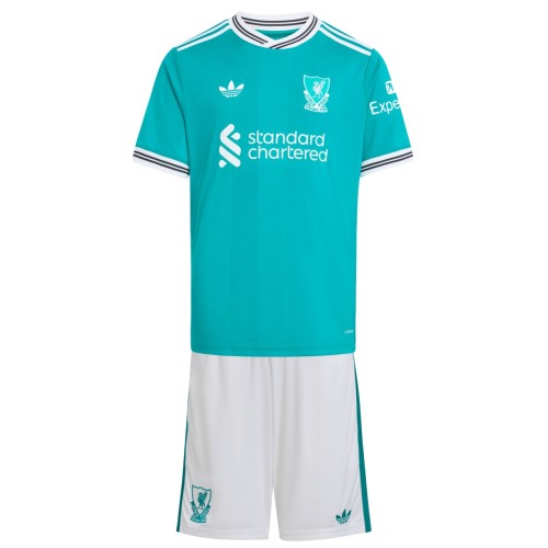 Kids Liverpool 25/26 Third Jersey and Short Kit