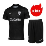 Kids Sporting CP 25/26 Away Jersey and Short Kit