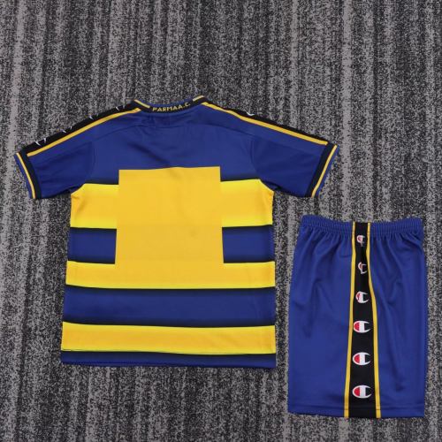 Kids Parma Calcio 2001/2002 Home Retro Kit