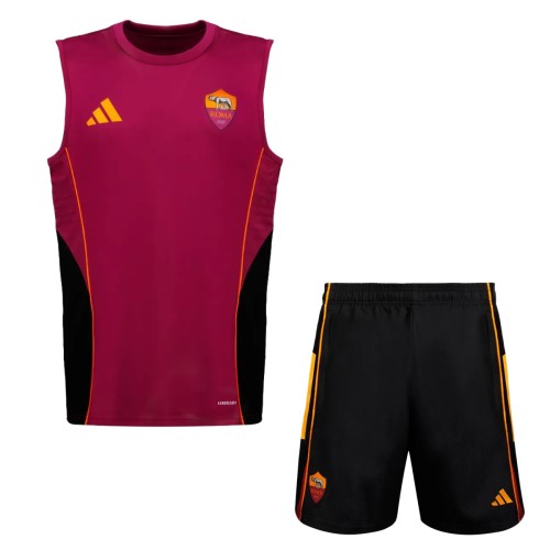 Thai Version AS Roma 25/26 Sleeveless Training Kit