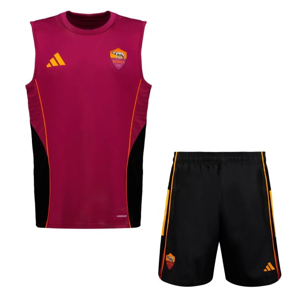 Thai Version AS Roma 25/26 Sleeveless Training Kit
