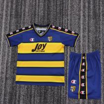 Kids Parma Calcio 2001/2002 Home Retro Kit