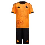 Kids AS Roma 25/26 Away Jersey and Short Kit