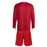 Kids Liverpool 25/26 Home Long Sleeve Kit