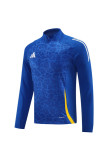 Men's 2025 Half-Zip Training Top and Pants Set AB08 - 1