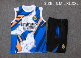 Real Madrid 25/26 Sleeveless Jersey and Shorts Set D25177 - PM