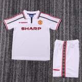 Kids MUFC 1998/1999 Third Retro Kit