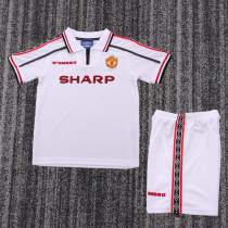 Kids MUFC 1998/1999 Third Retro Kit
