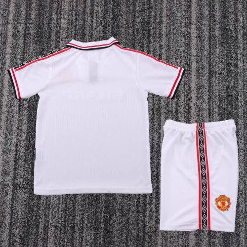 Kids MUFC 1998/1999 Third Retro Kit