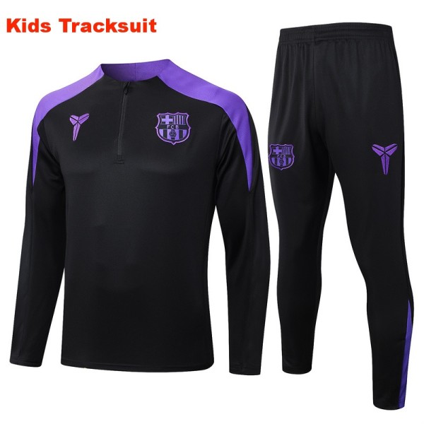 Kids Barcelona 25/26 Half-Zip Training Sweatshirt and Pants Set E25151