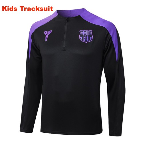 Kids Barcelona 25/26 Half-Zip Training Sweatshirt and Pants Set E25151