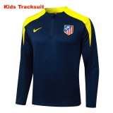 Kids Atlético de Madrid 25/26 Half-Zip Training Sweatshirt and Pants Set E25138