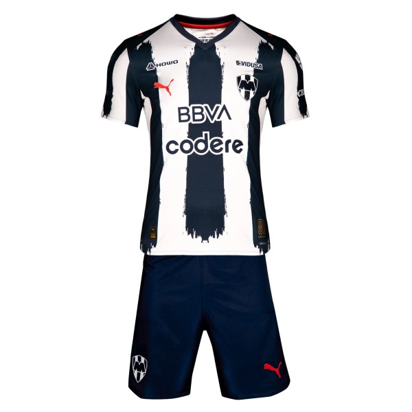 Kids Monterrey 25/26 Home Jersey and Short Kit