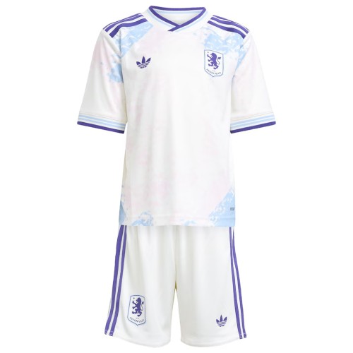 Kids Aston Villa 25/26 Third Jersey and Short Kit