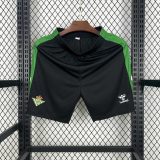 Thai Version Real Betis 25/26 Home Black Shorts