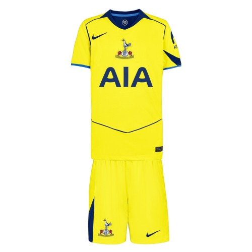 Kids Tottenham Hotspur 25/26 Third Jersey and Short Kit