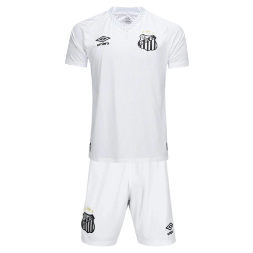 Kids Santos 25/26 Home Jersey and Short Kit
