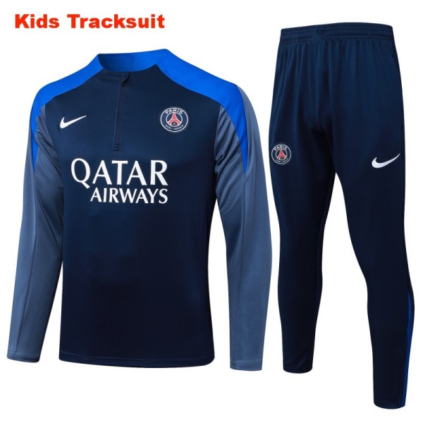 Kids PSG 25/26 Half-Zip Training Sweatshirt and Pants Set E25147