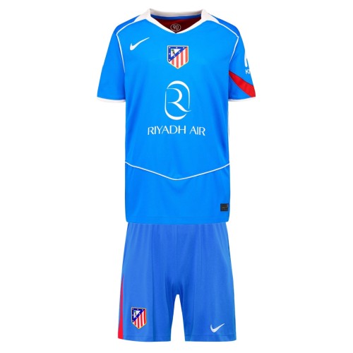 Kids Atlético de Madrid 25/26 Third Jersey and Short Kit
